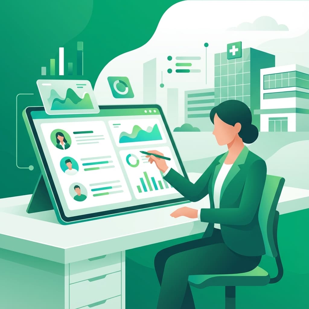 医療機関向け管理画面